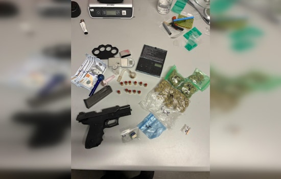 Cleveland County Traffic Stop Leads to Arrest of Convicted Felon with Drugs and Firearms