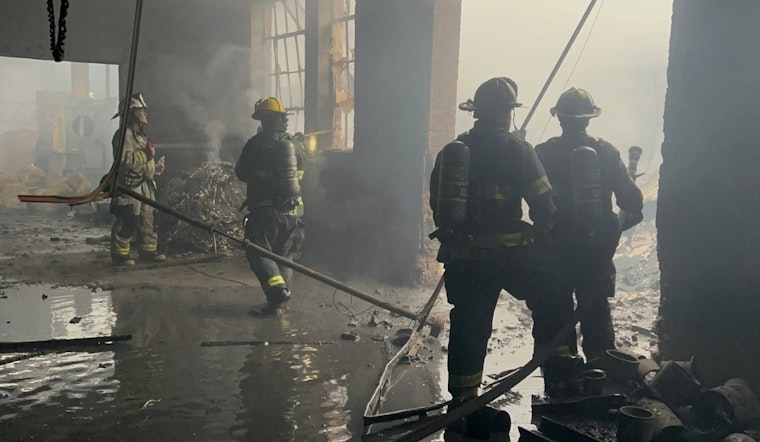 Cleveland Firefighters Quell Intense Industrial Blaze, One Treated for Heat Exhaustion