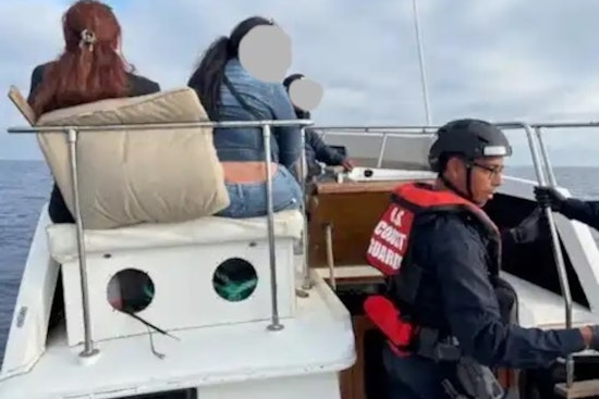 Coast Guard Intercepts Vessel with 21 People Off La Jolla Coast, Detainees Transferred for Investigation