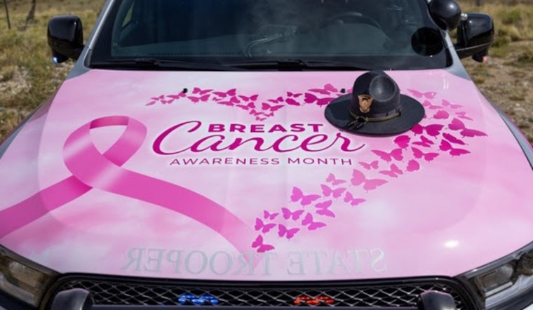Colorado State Patrol Honors Breast Cancer Affected Individuals with Awareness-Themed Patrol Cars