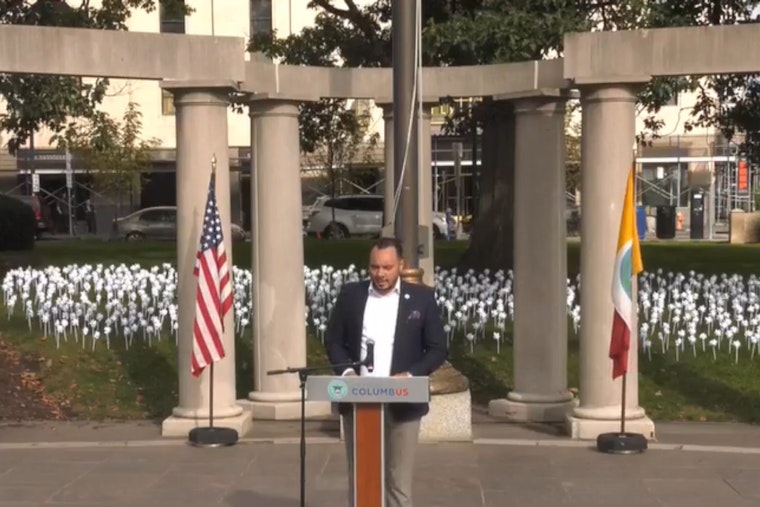 VIDEO: Columbus Community Honors Lost Infants with 1,539 Pinwheels at City Hall's 'Field of Angels' Event