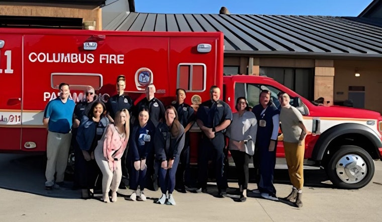 Columbus Fire Crew Awarded EMS Department of the Month After Saving Heart Attack Victim