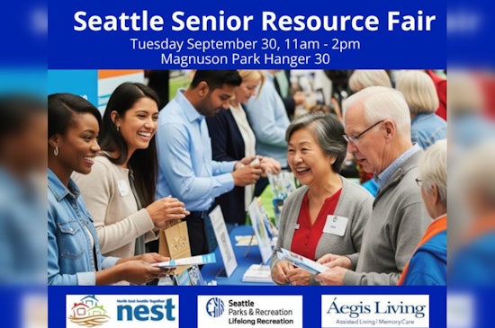 Connect with Resources at the 2nd Annual Seattle Senior Resource Fair This Tuesday at Magnuson Park