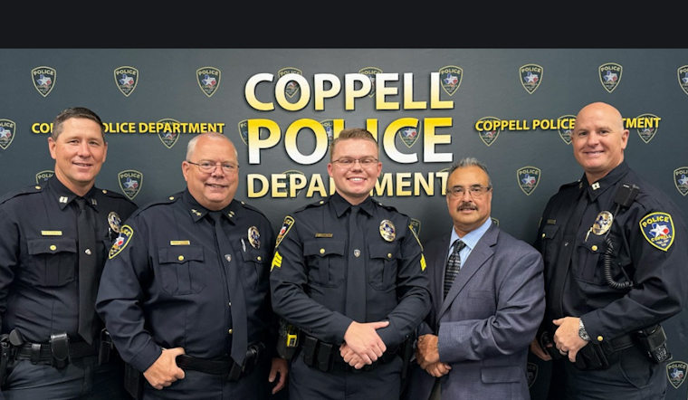 Coppell Police Department Elevates Veteran Officer to Sergeant, Celebrates Career Achievement and Community Impact