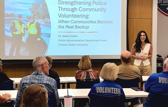 Coppell's Citizen Police Academy Hosts Tarleton University's Dr. Gali Evron Cohen for Insightful Discussion on Community Policing