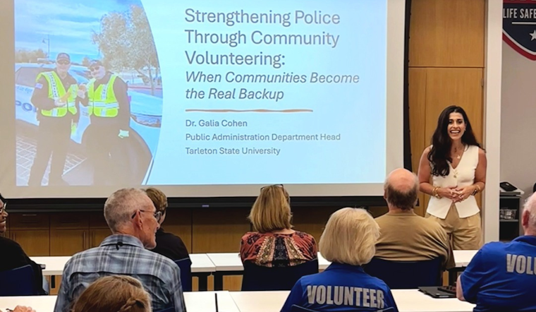 Coppell's Citizen Police Academy Hosts Tarleton University's Dr. Gali Evron Cohen for Insightful Discussion on Community Policing