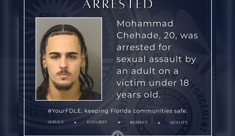 Coral Springs Man Released on $75K Bond After Being Charged with Sexual Assault of a Minor in Palm Beach County