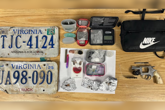 Crofton Traffic Stop Leads to Arrest of Two Virginians, Seizure of Firearm and Suspected Fentanyl