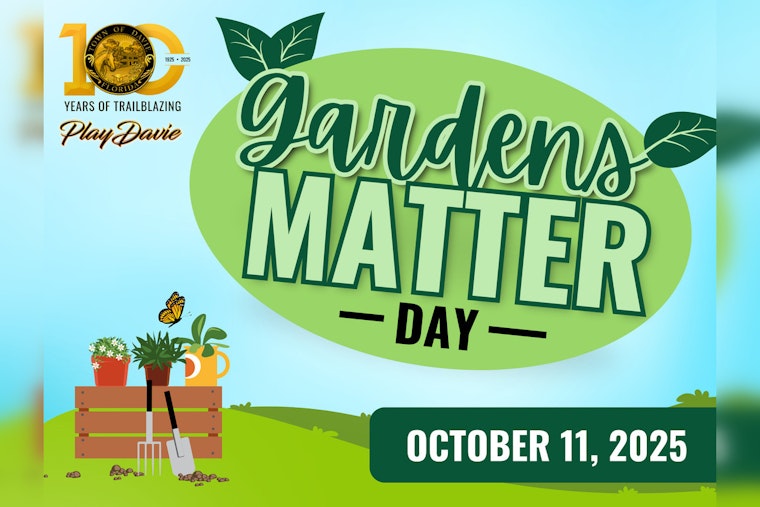 Davie's Gardens Matter Day to Sprout Learning and Fun for Garden Enthusiasts