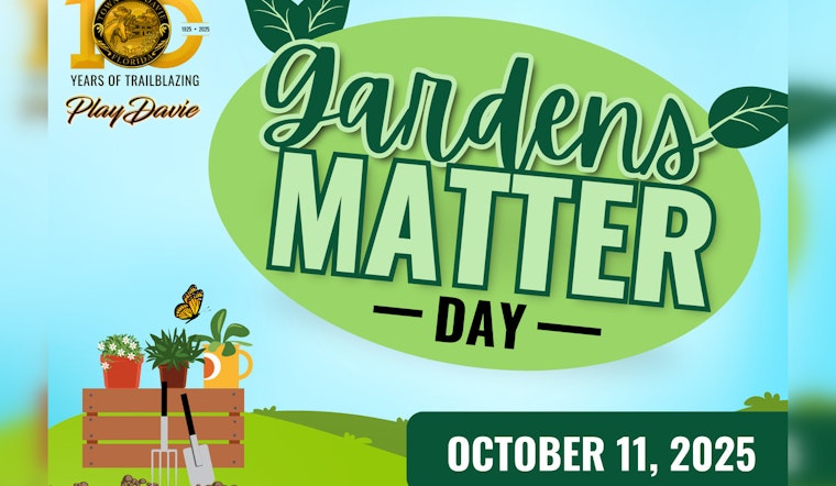 Davie's Gardens Matter Day to Sprout Learning and Fun for Garden Enthusiasts