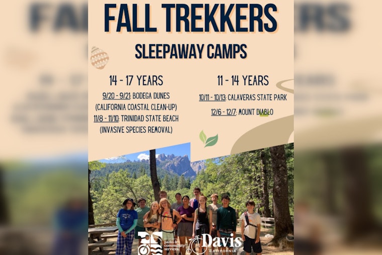 Davis Expands Youth Outdoor Program with Fall Trekkers Weekend Camping Adventures