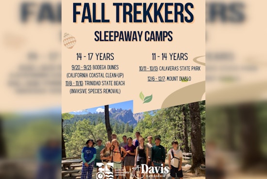 Davis Expands Youth Outdoor Program with Fall Trekkers Weekend Camping Adventures