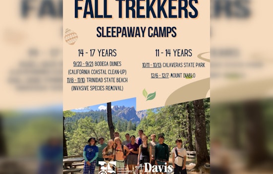 Davis Expands Youth Outdoor Program with Fall Trekkers Weekend Camping Adventures