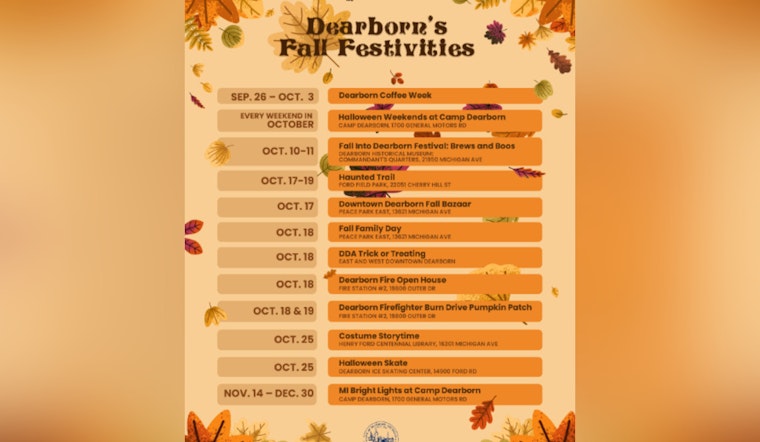 Dearborn Brews Up a Bewitching October with Haunted Trails, Fall Festivities, and Family-Friendly Events