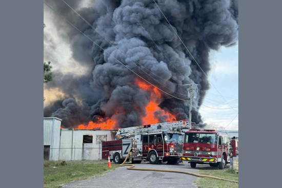 Decatur County Pulls Together in Response to GSM Outdoors Fire in Parsons; No Hazardous Air Quality Detected