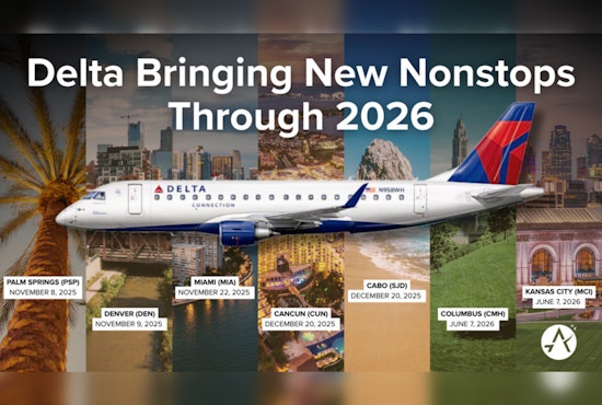 Delta Air Lines Boosts Austin Connections with Seven New Nonstop Routes by 2026