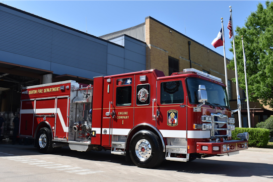Denton Fire Department Leads in Eco-Friendly Innovation with Texas' First Electric Fire Engine
