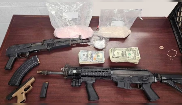Detroit Police Seize Over $31K in Drugs and Firearms; One Suspect Detained in Major Narcotics Bust