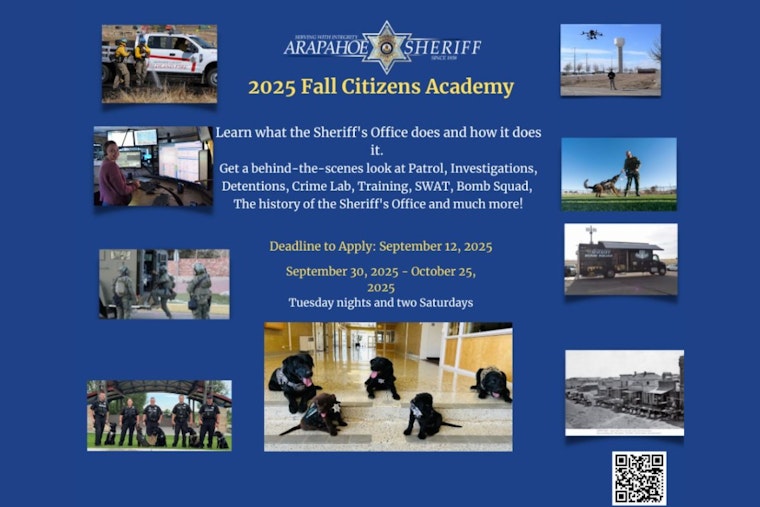 Discover Law Enforcement Firsthand: Arapahoe County Sheriff's Office Offers Adult Citizens' Academy This Fall