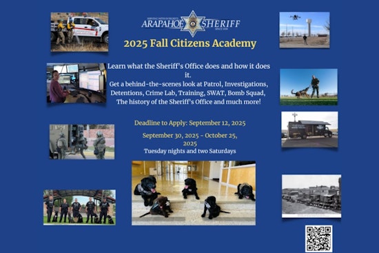 Discover Law Enforcement Firsthand: Arapahoe County Sheriff's Office Offers Adult Citizens' Academy This Fall