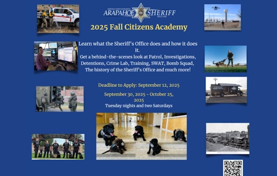 Discover Law Enforcement Firsthand: Arapahoe County Sheriff's Office Offers Adult Citizens' Academy This Fall
