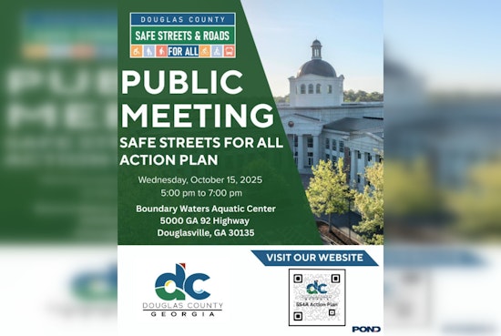 Douglas County Residents Invited to Shape Road Safety Action Plan at Public Meeting in Douglasville