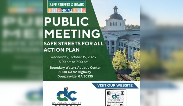 Douglas County Residents Invited to Shape Road Safety Action Plan at Public Meeting in Douglasville