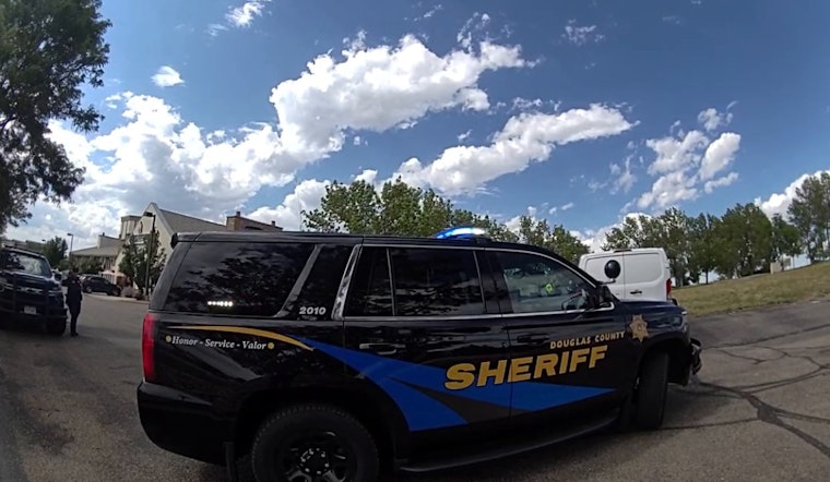 Douglas County Sheriff's Deputies Curb Speedster Amid Rush Hour Traffic, Urge Motorist Caution