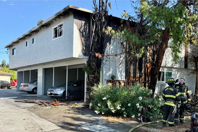 Dozens Displaced as Fire Ravages San Jose Apartment Complex, Red Cross Aids Victims