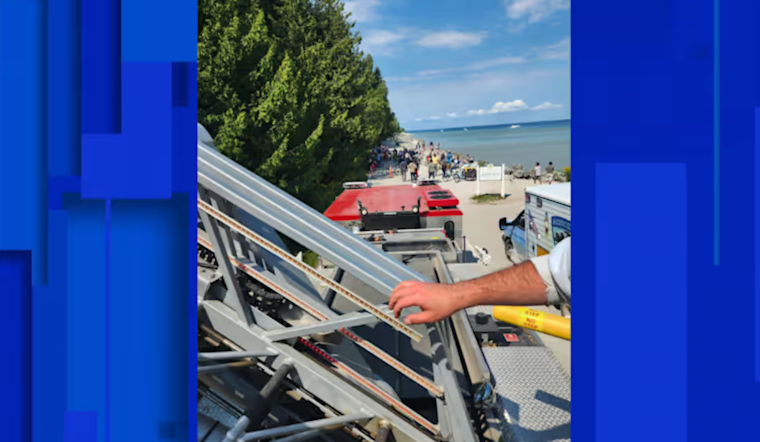 Dramatic Cliffside Rescue on Mackinac Island Saves Man Seconds from Fall