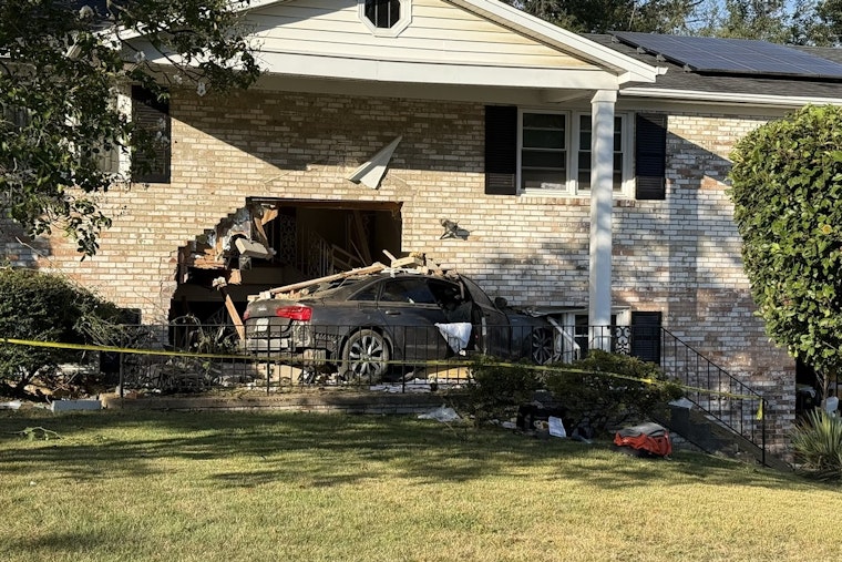 Driver Hospitalized After Vehicle Crashes into Oxon Hill Home Near National Harbor