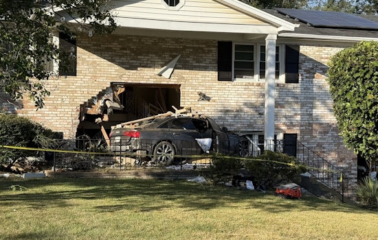 Driver Hospitalized After Vehicle Crashes into Oxon Hill Home Near National Harbor