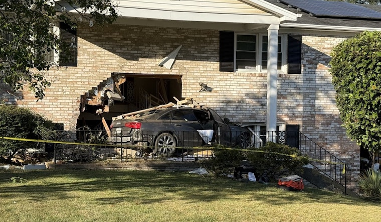 Driver Hospitalized After Vehicle Crashes into Oxon Hill Home Near National Harbor