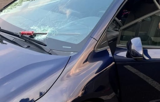 Driver Unharmed After Metal Pry Bar Pierces Windshield on I-5 in Salem, Oregon State Police Urge Proper Load Securing