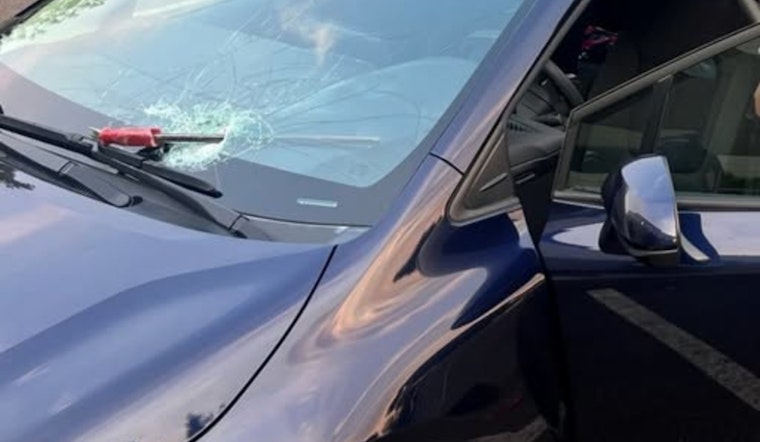 Driver Unharmed After Metal Pry Bar Pierces Windshield on I-5 in Salem, Oregon State Police Urge Proper Load Securing