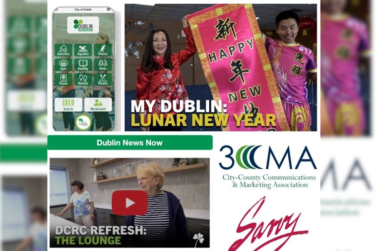 Dublin Earns Top Honors with a Trio of National Savvy Awards for Exceptional Government Communications