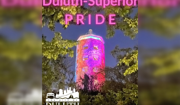 Duluth Illuminates Landmarks in Rainbow Colors for Pride, Celebrating Inclusivity and LGBTQ+ Rights