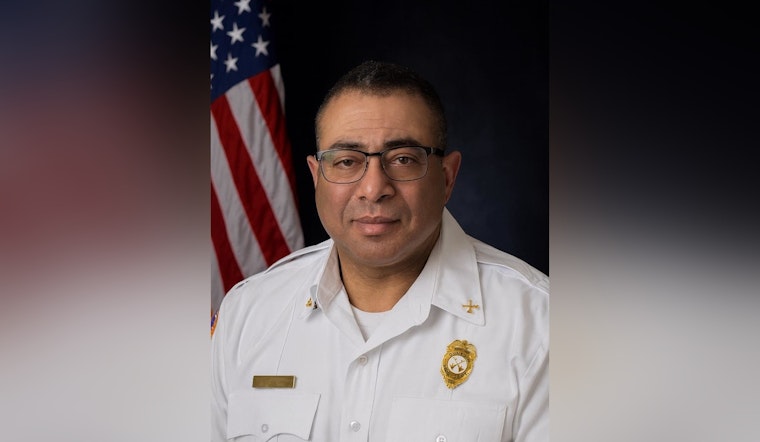 Dunedin District Chief Eric Rodriguez Earns Prestigious Chief Fire Officer Designation