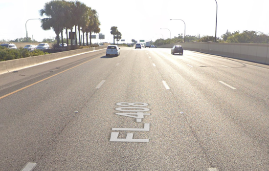 Early Morning Crash on SR 408 Near Bumby Avenue in Orlando Disrupts Traffic, Injures One
