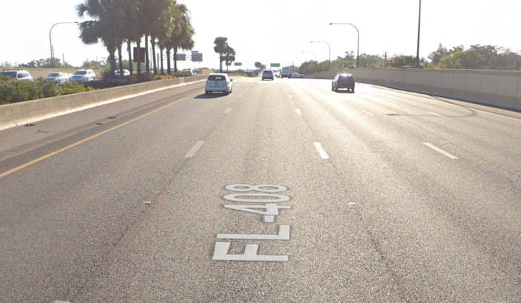 Early Morning Crash on SR 408 Near Bumby Avenue in Orlando Disrupts Traffic, Injures One
