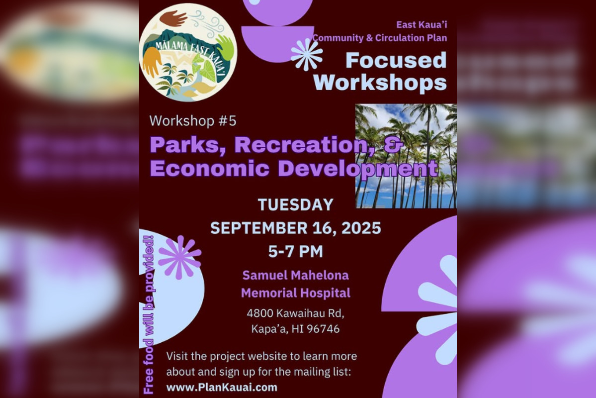 East Kaua‘i Residents Invited to Shape Future Through Community Plan