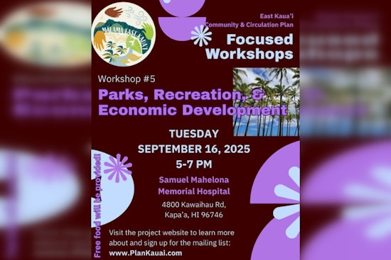 East Kaua‘i Residents Invited to Shape Future Through Community Plan Workshop
