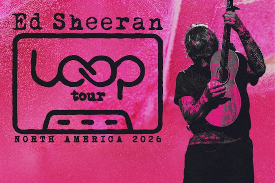 Ed Sheeran Set to Electrify Fans at AT&T Stadium in Arlington with "LOOP Tour" on October 24, 2026