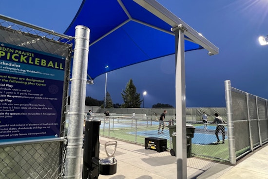 Eden Prairie Celebrates Completion of Park Court Upgrades with New Features and Lighting