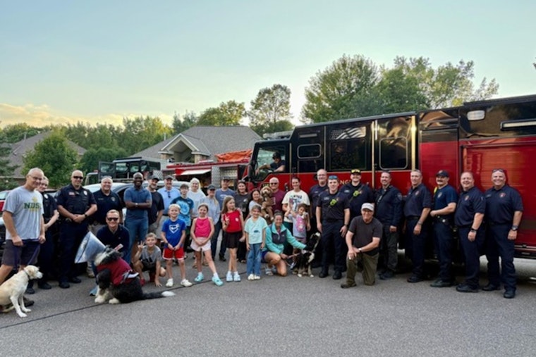 Eden Prairie Neighborhood Celebrates Night to Unite Food Drive Success with Ice Cream Social