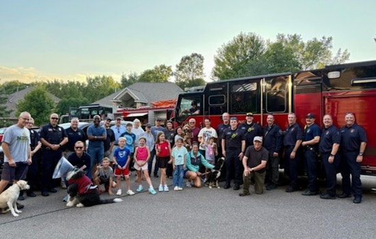Eden Prairie Neighborhood Celebrates Night to Unite Food Drive Success with Ice Cream Social