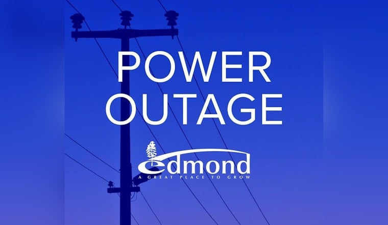 Edmond Electric Crews Tackle Widespread Power Outage, Striving to Restore Electricity from 15th Street to Memorial