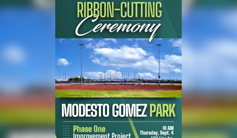 El Paso Celebrates Upgraded Recreation at Modesto Gomez Park with Ribbon Cutting Ceremony