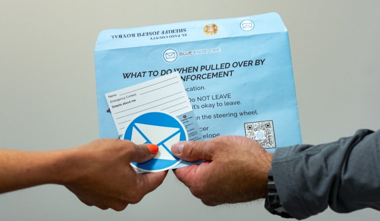 El Paso County Sheriff's Office Launches Blue Envelope Program to Aid Safe Interactions with Disabled Community