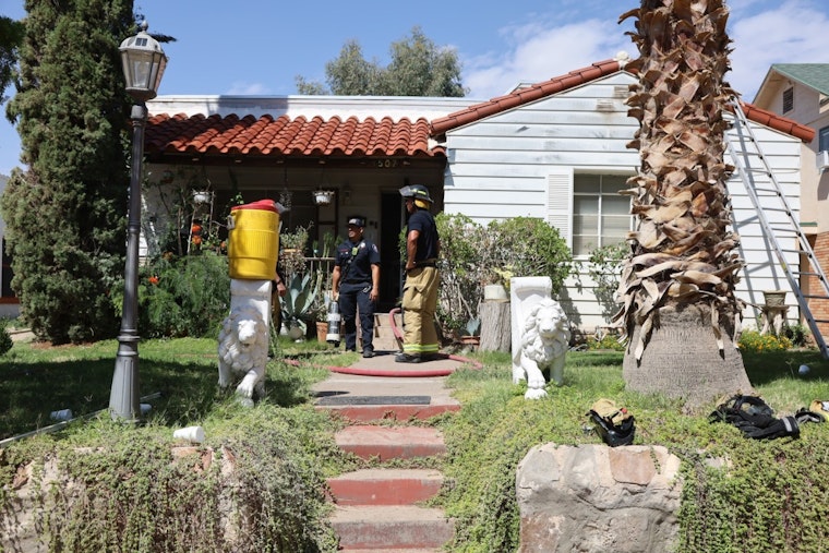 El Paso Firefighters Extinguish Raynolds Street Blaze, Rescue Two Dogs, Cause Under Investigation